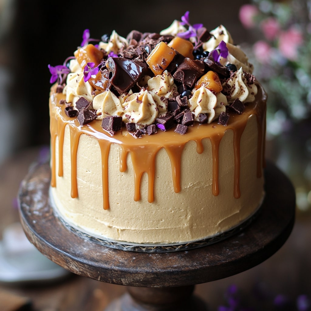 Salted Caramel Cake by Liv for Cake