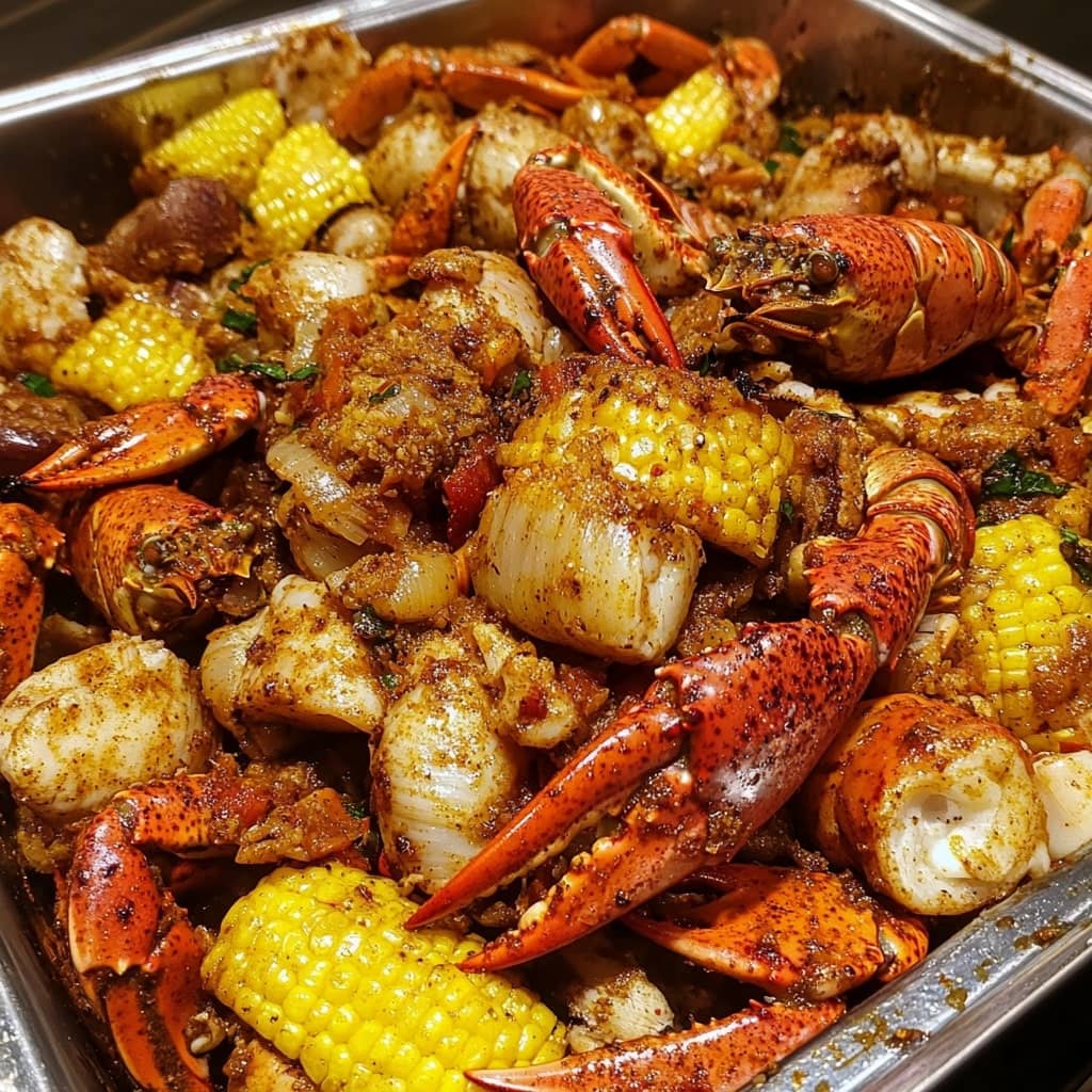 Spicy Cajun Crab Boil