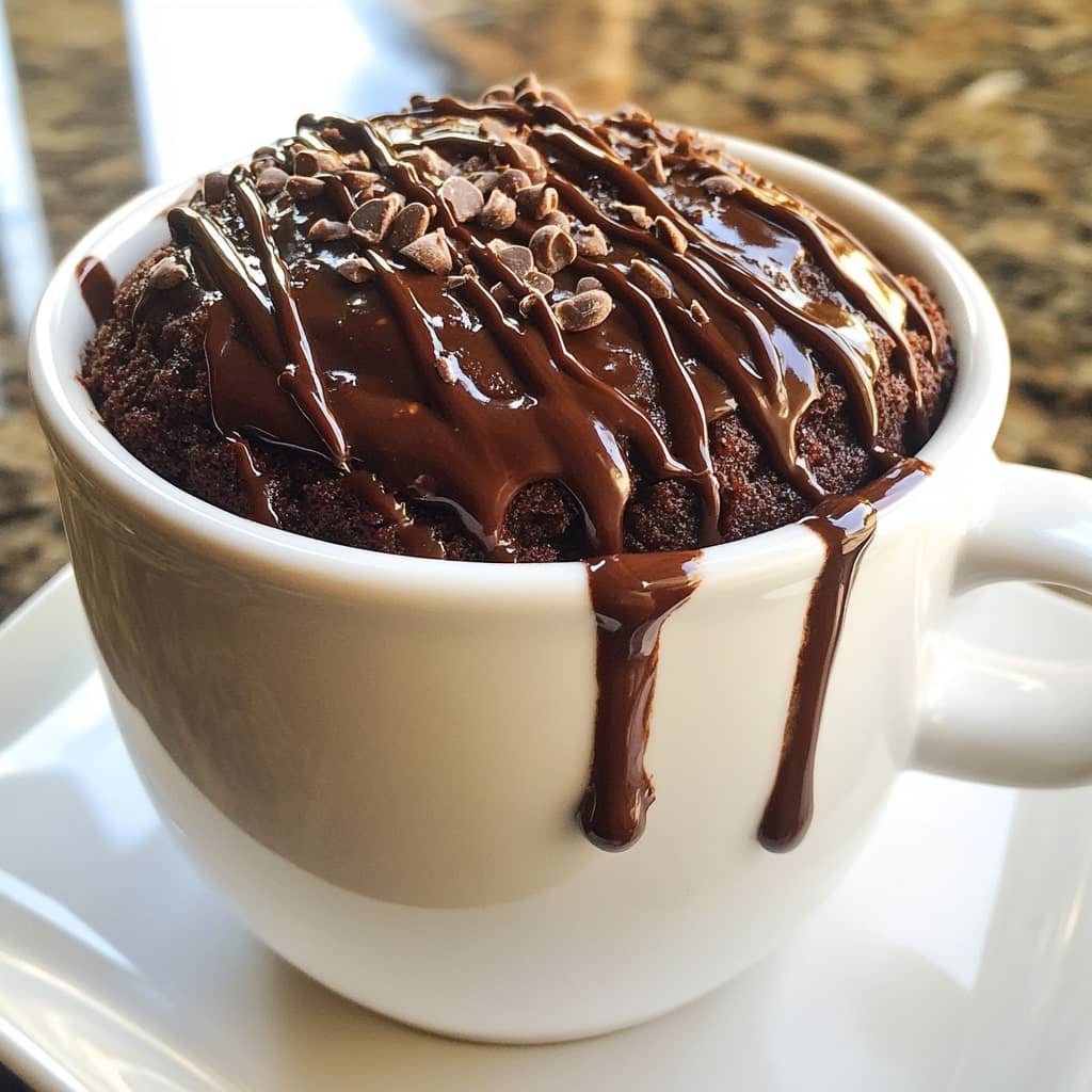 Viral Chocolate Lava Mug Cake
