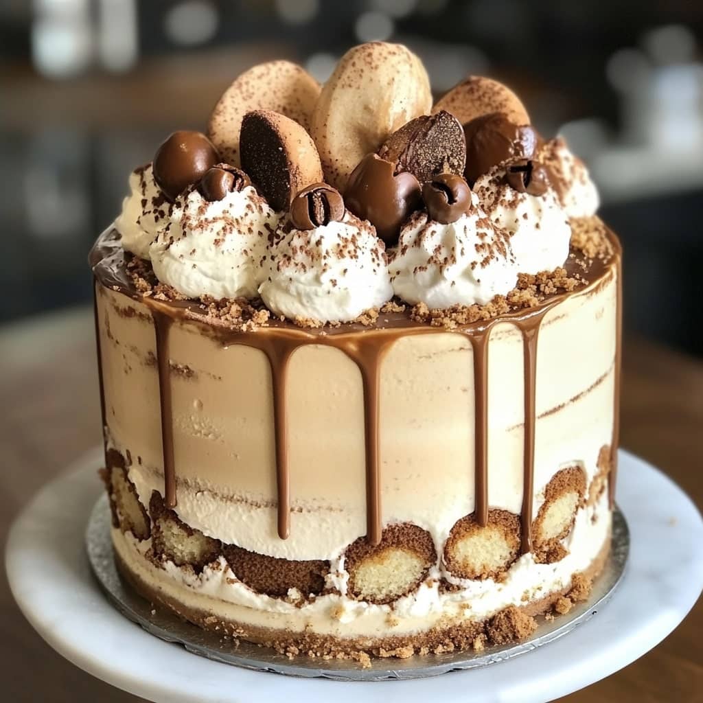 Viral Tiramisu Cake Recipe: A Coffee Lover’s Dream