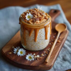 Biscoff Overnight Oats