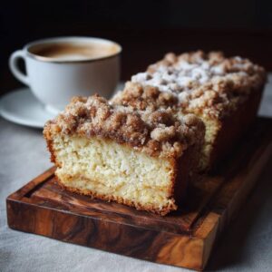 Cinnamon Streusel Coffee Cake