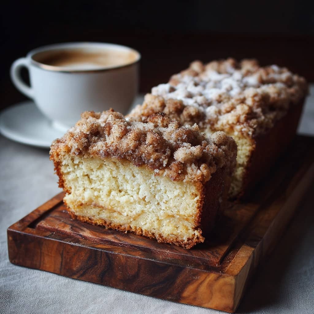 Cinnamon Streusel Coffee Cake