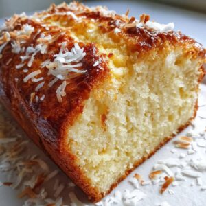 Coconut Custard Cake