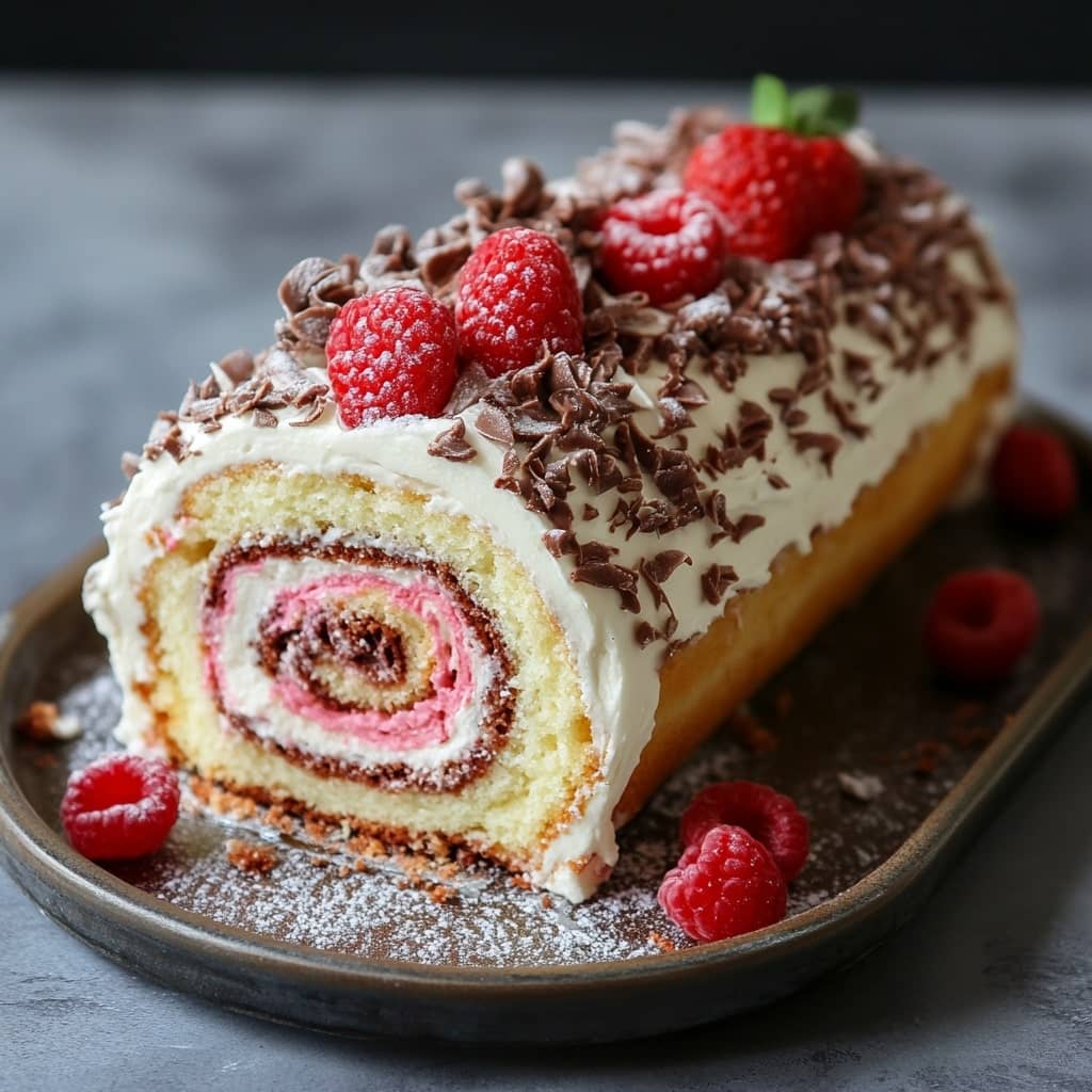 Swiss Roll Cake