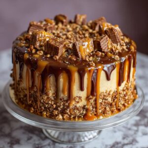 Ultimate Caramel Crunch Cake