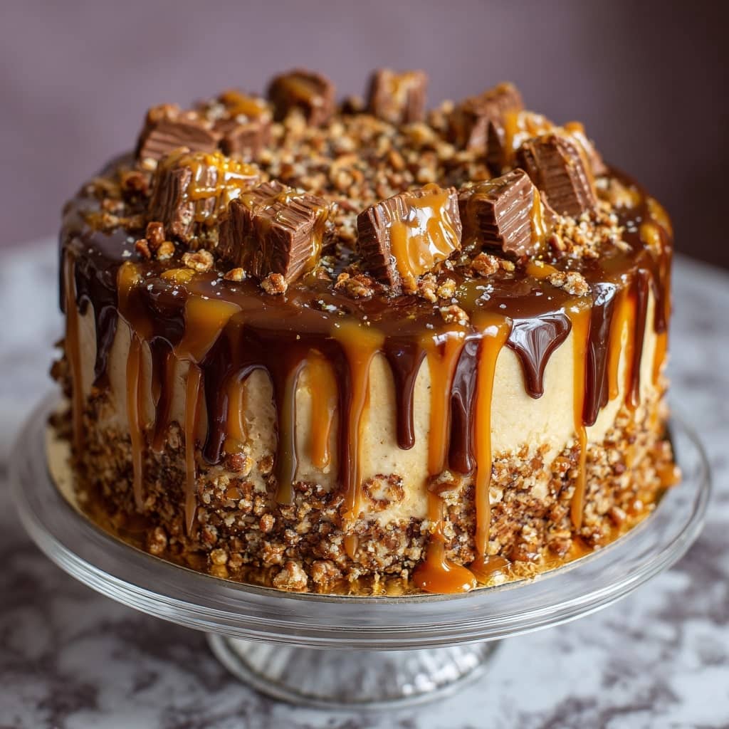 Ultimate Caramel Crunch Cake
