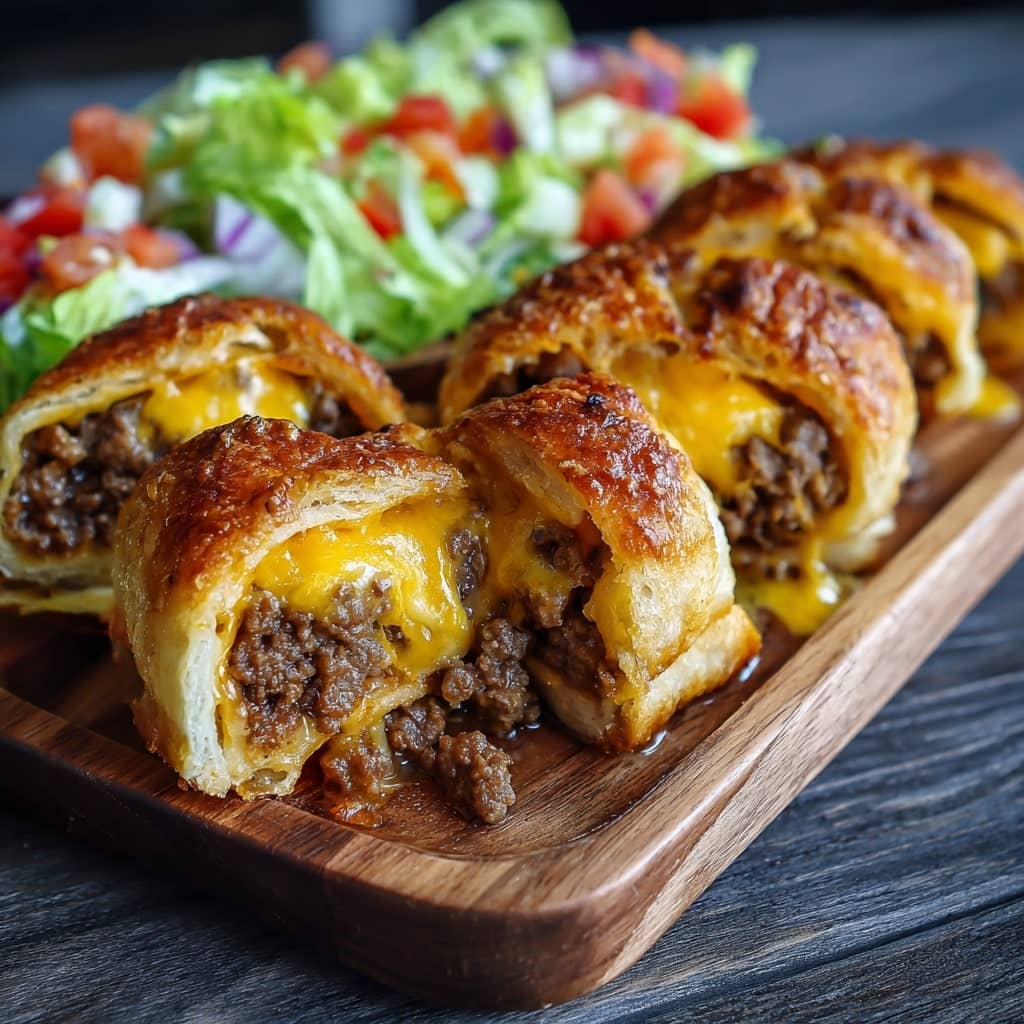 Cheeseburger Rollups