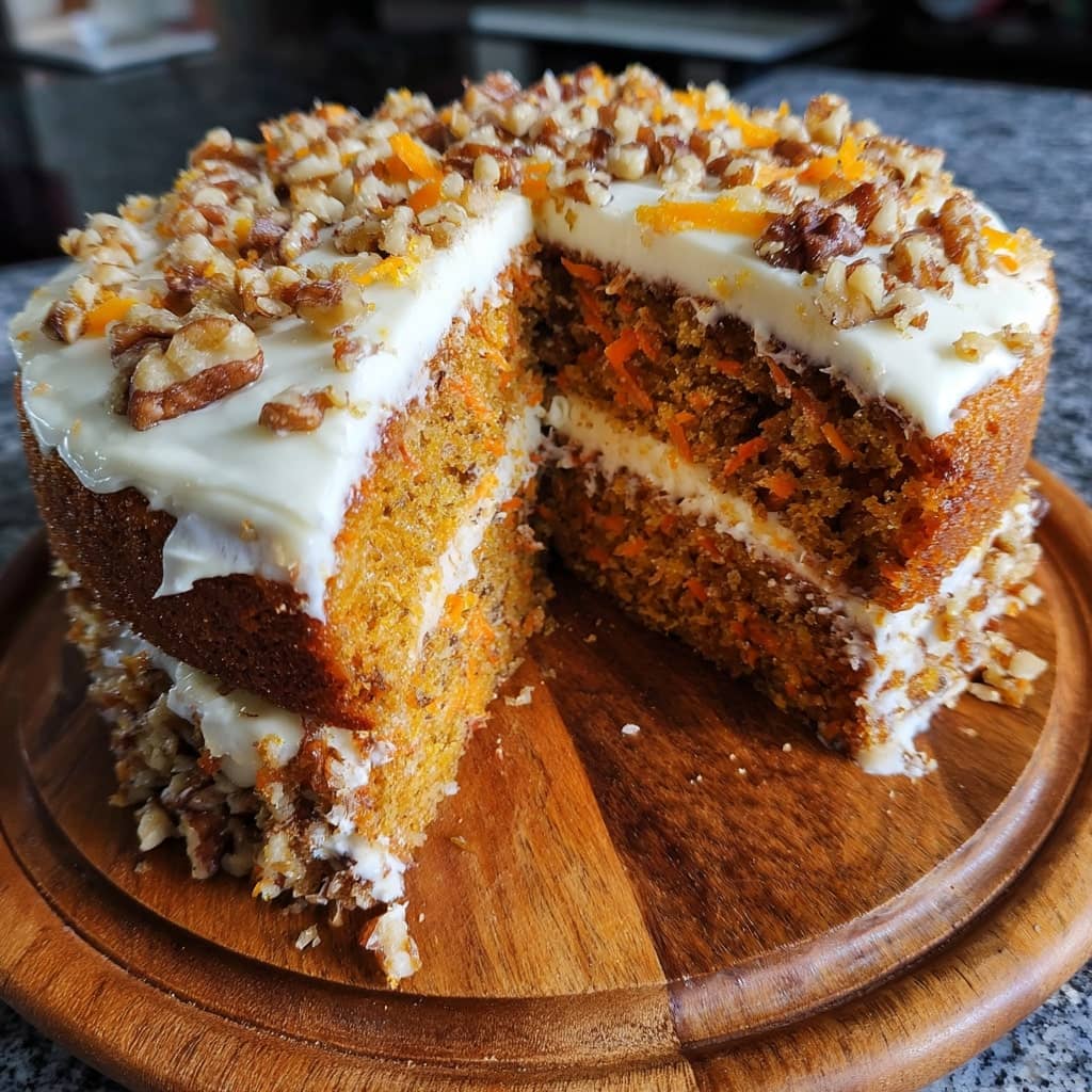 Easy One-Bowl Carrot Cake