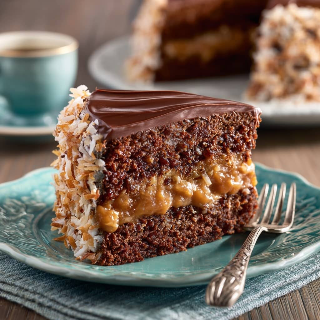 Grandma’s Authentic German Chocolate Cake Recipe
