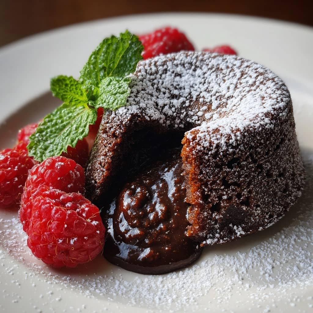 Melt-in-Your-Mouth Chocolate Lava Cake