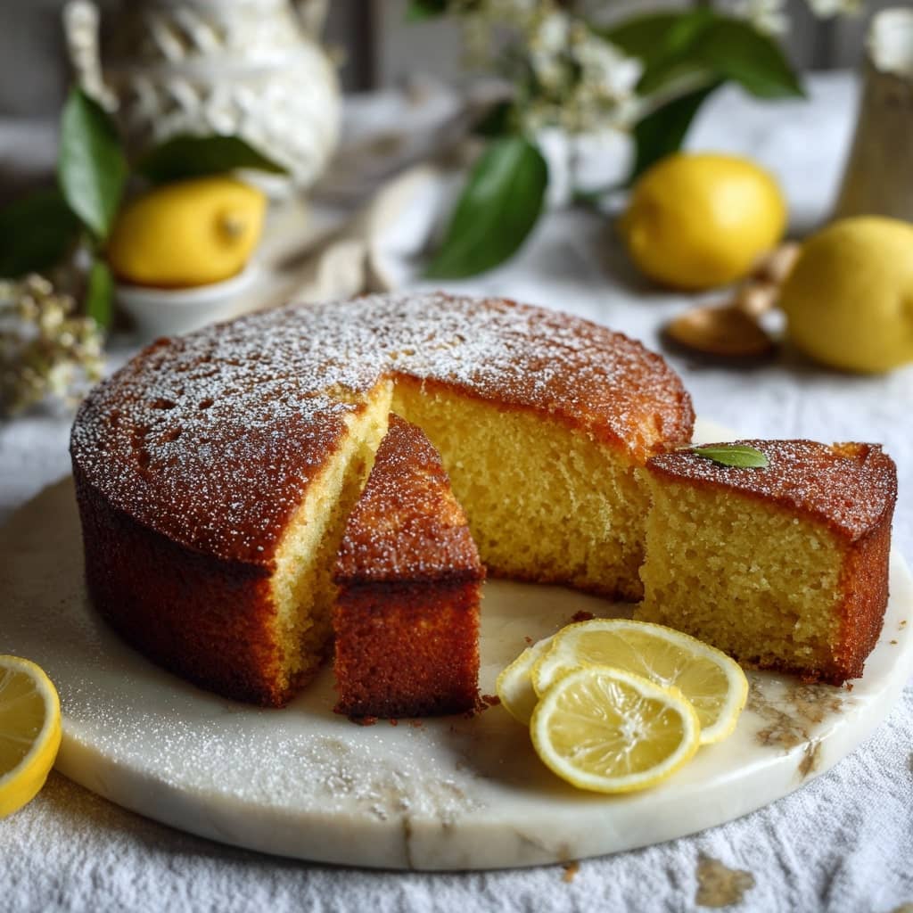 Olive Oil Lemon Cake
