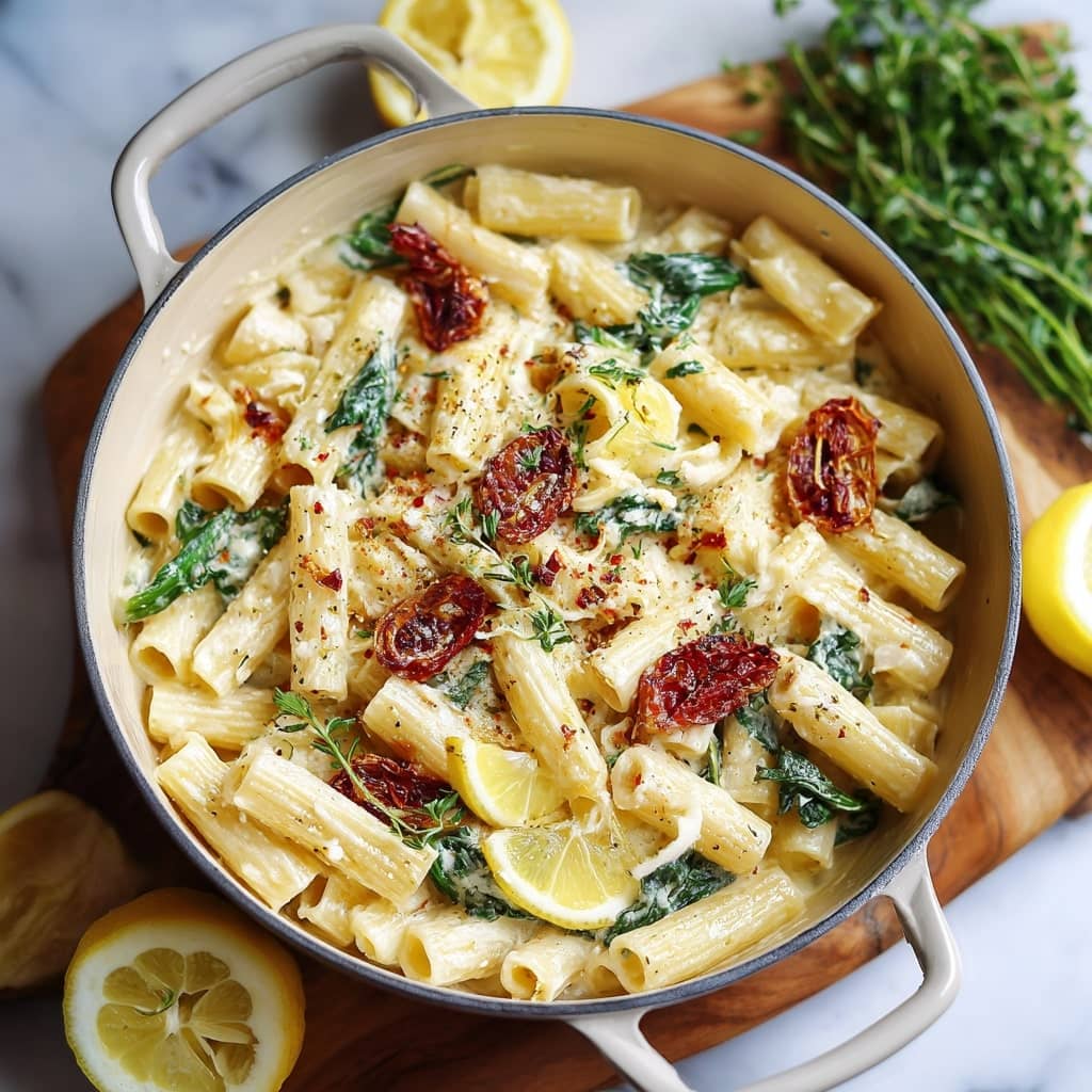One-Pot Lemon Ricotta Pasta