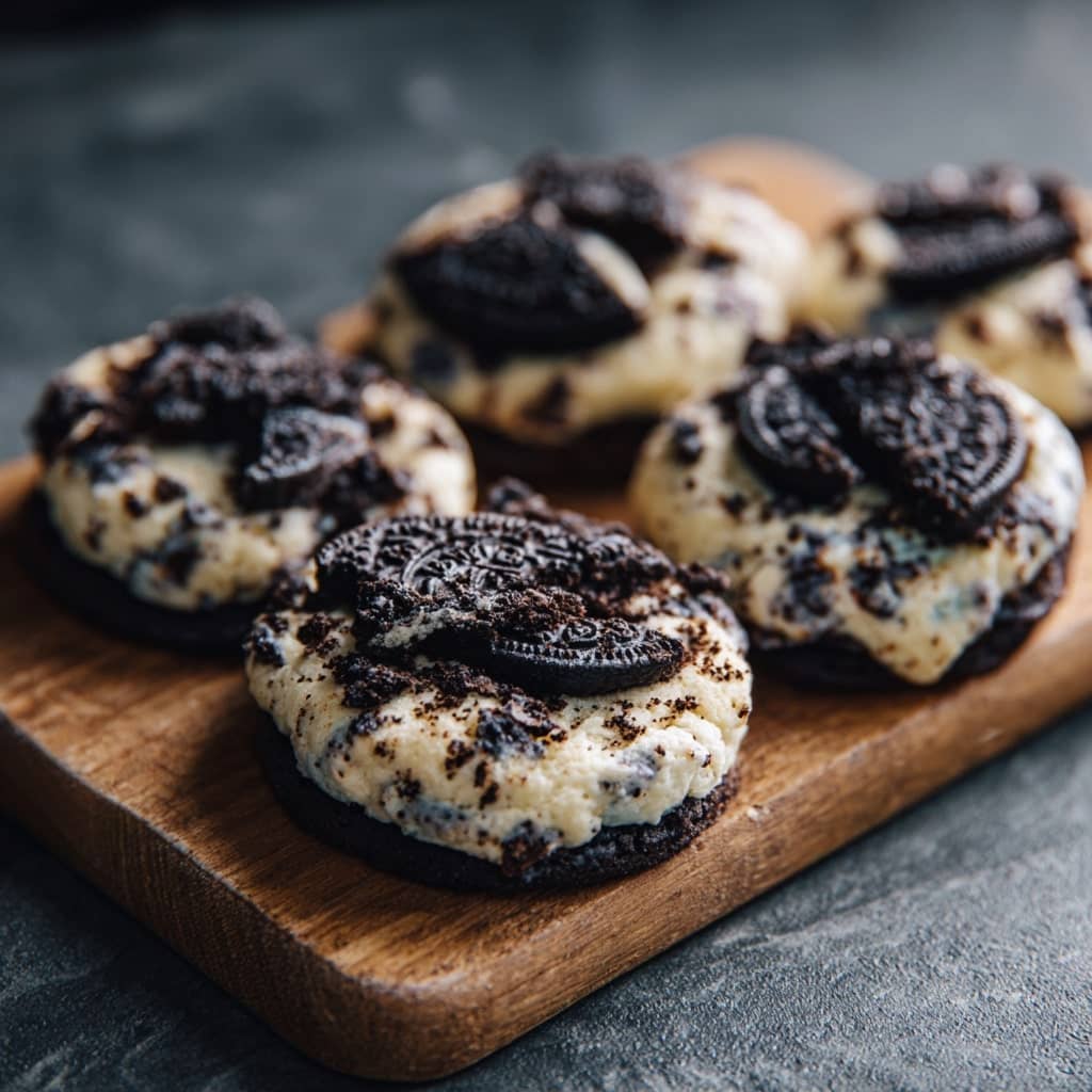 Oreo Cheesecake Cookies