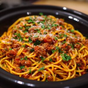Slow Cooker Spaghetti