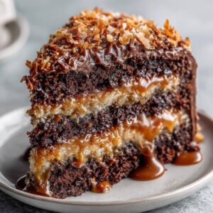 The Best Ever Moist German Chocolate Cake
