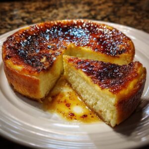 Vanilla Bean Crème Brûlée Cheesecake