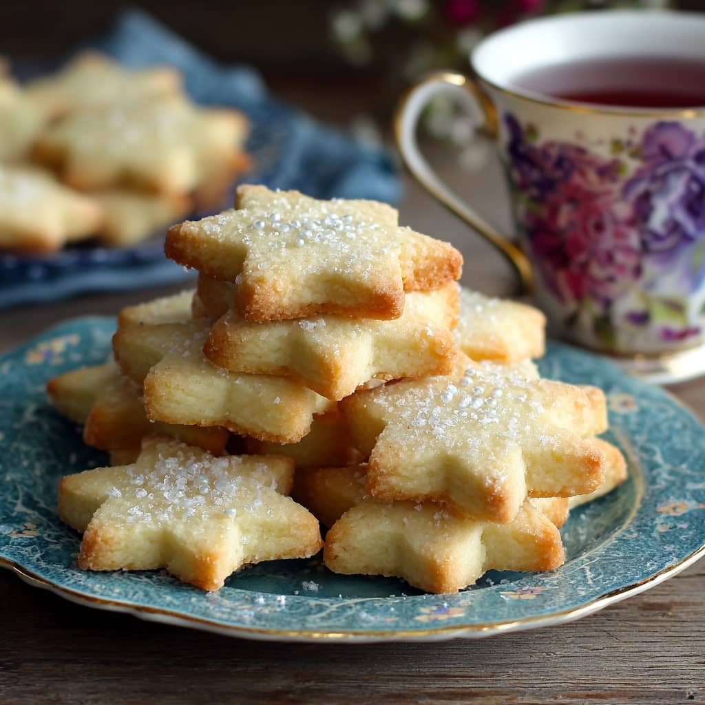 3-Ingredient Shortbread Cookies