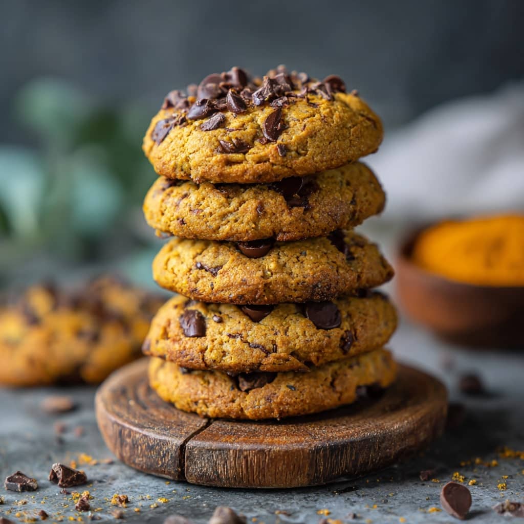 Chewy Pumpkin Chocolate Chip Cookies