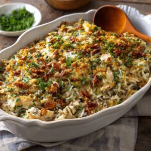 Chicken Wild Rice Casserole Recipe