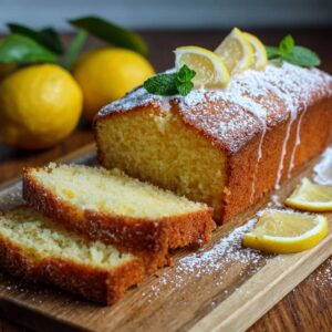 Classic Lemon Drizzle Cake