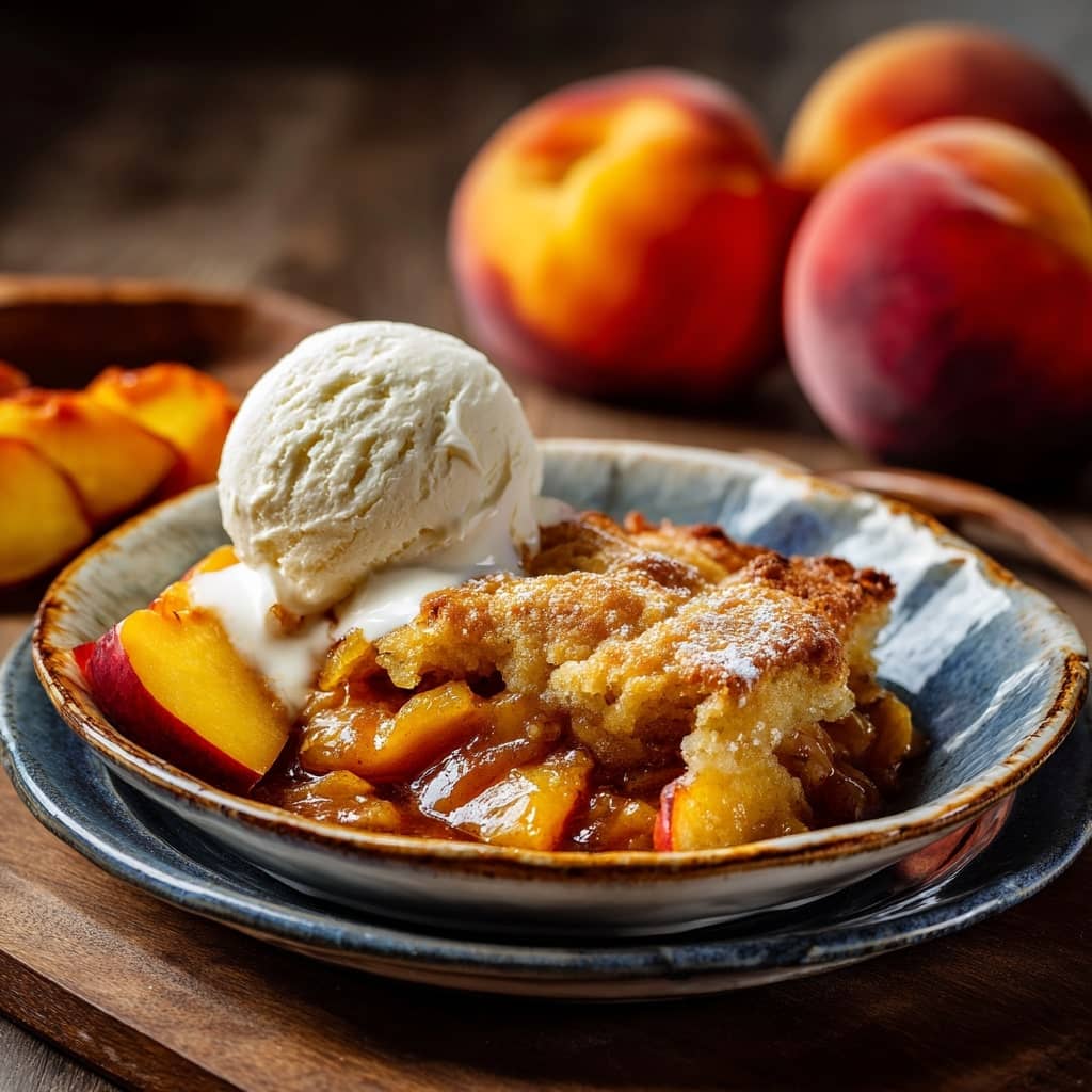 Classic Southern Peach Cobbler