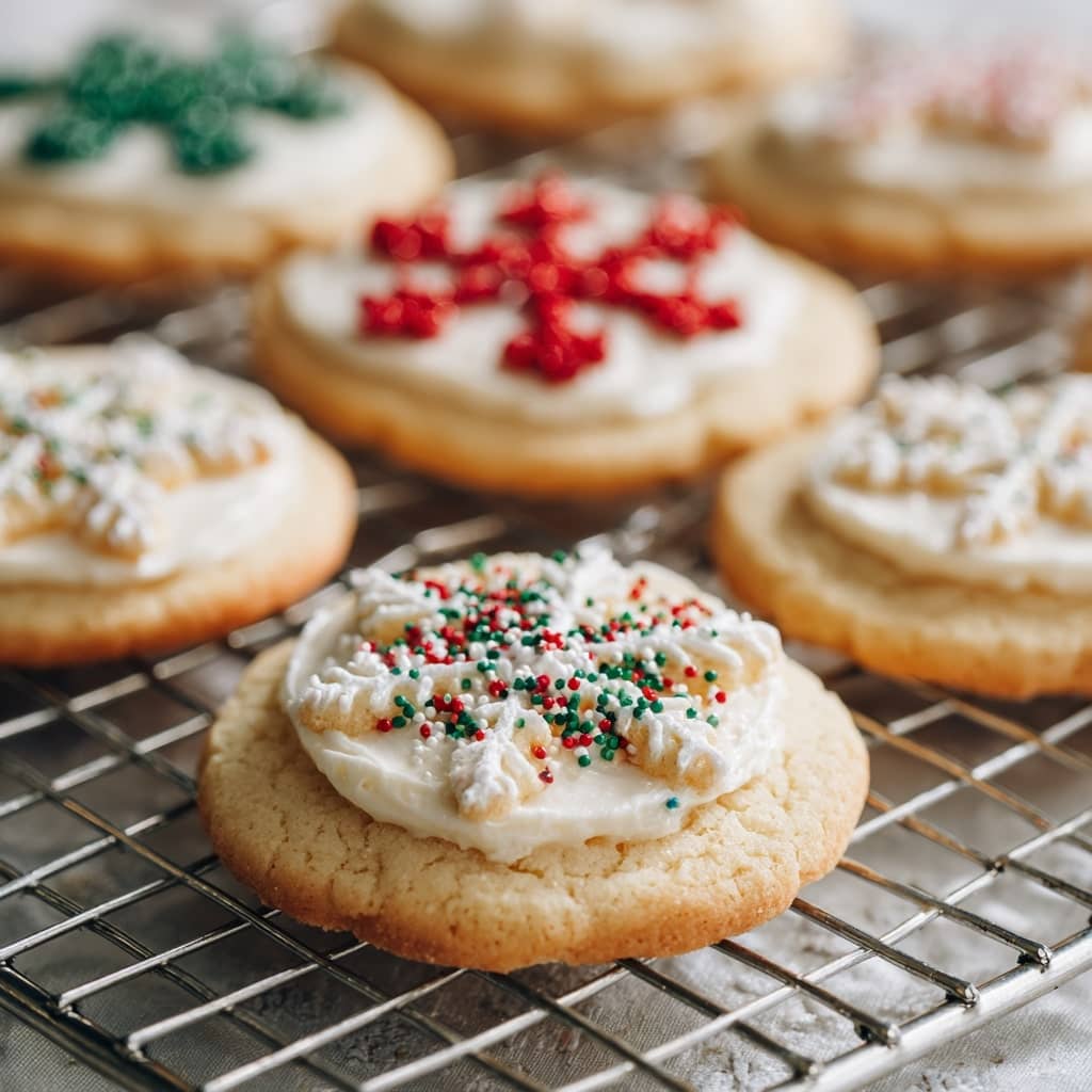 Classic Sugar Cookies with Frosting