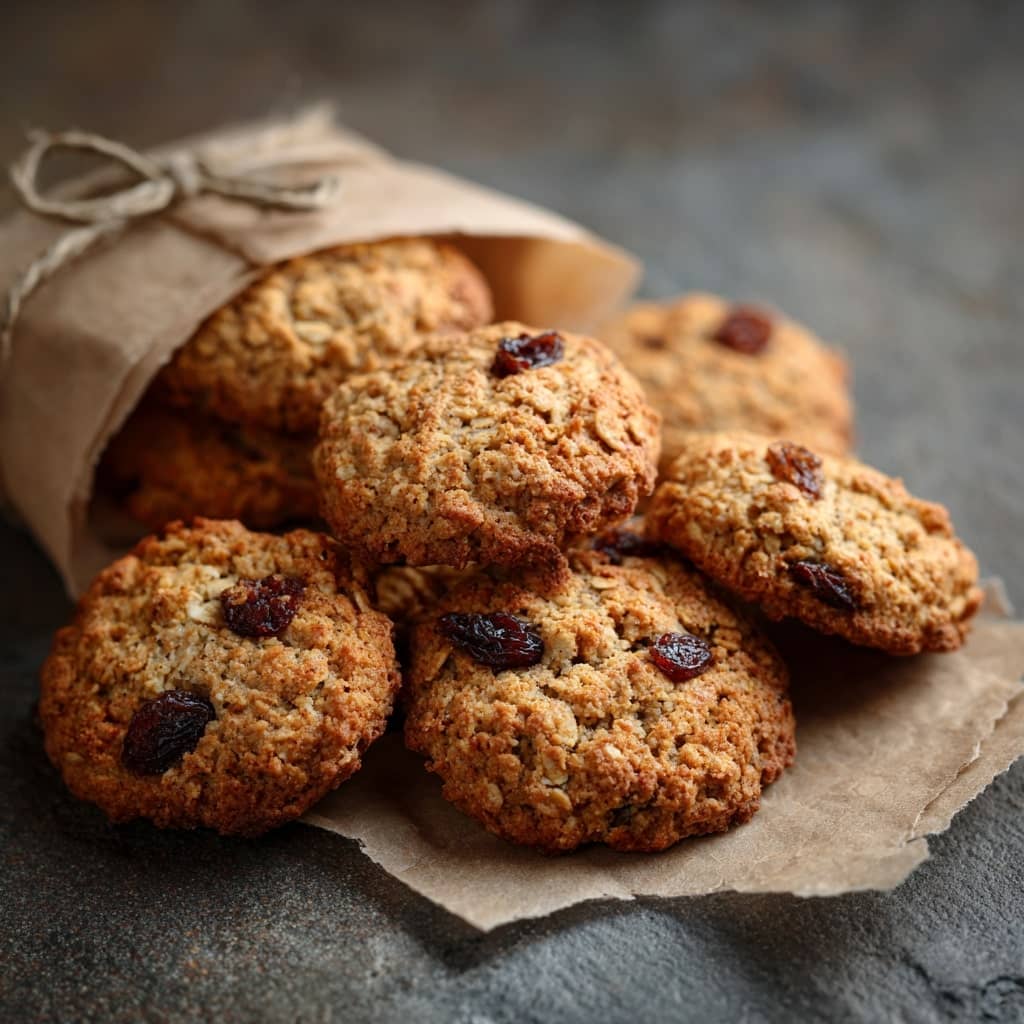 Delicious Honey Oatmeal Cookies