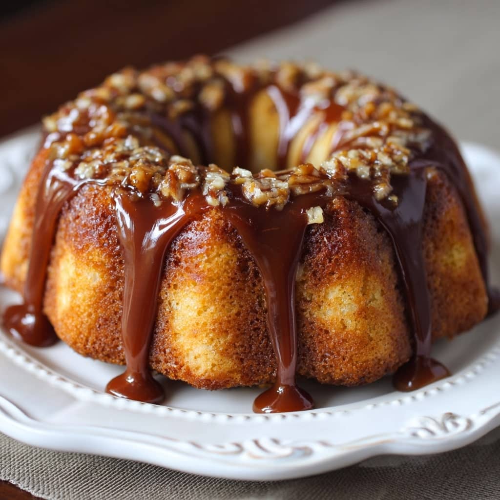 Easy Caramel Bundt Cake