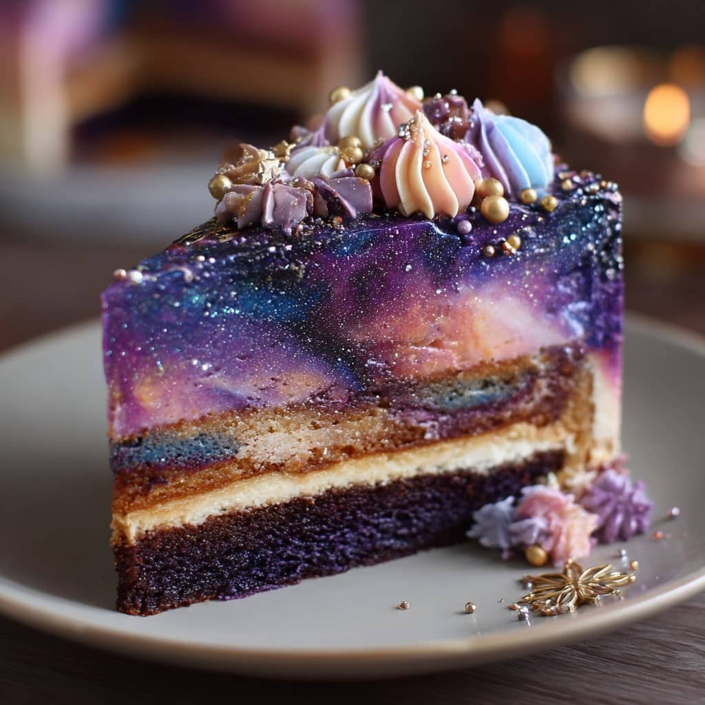Galaxy cake