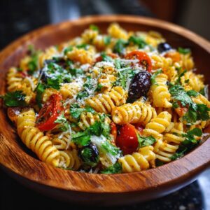 Italian Pasta Salad (Vegetarian)