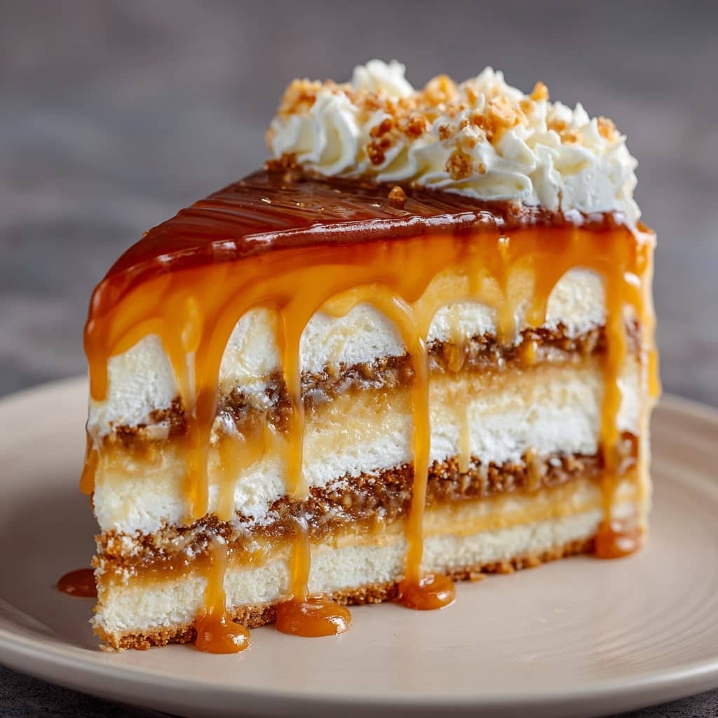 Layered Caramel Dream Cake