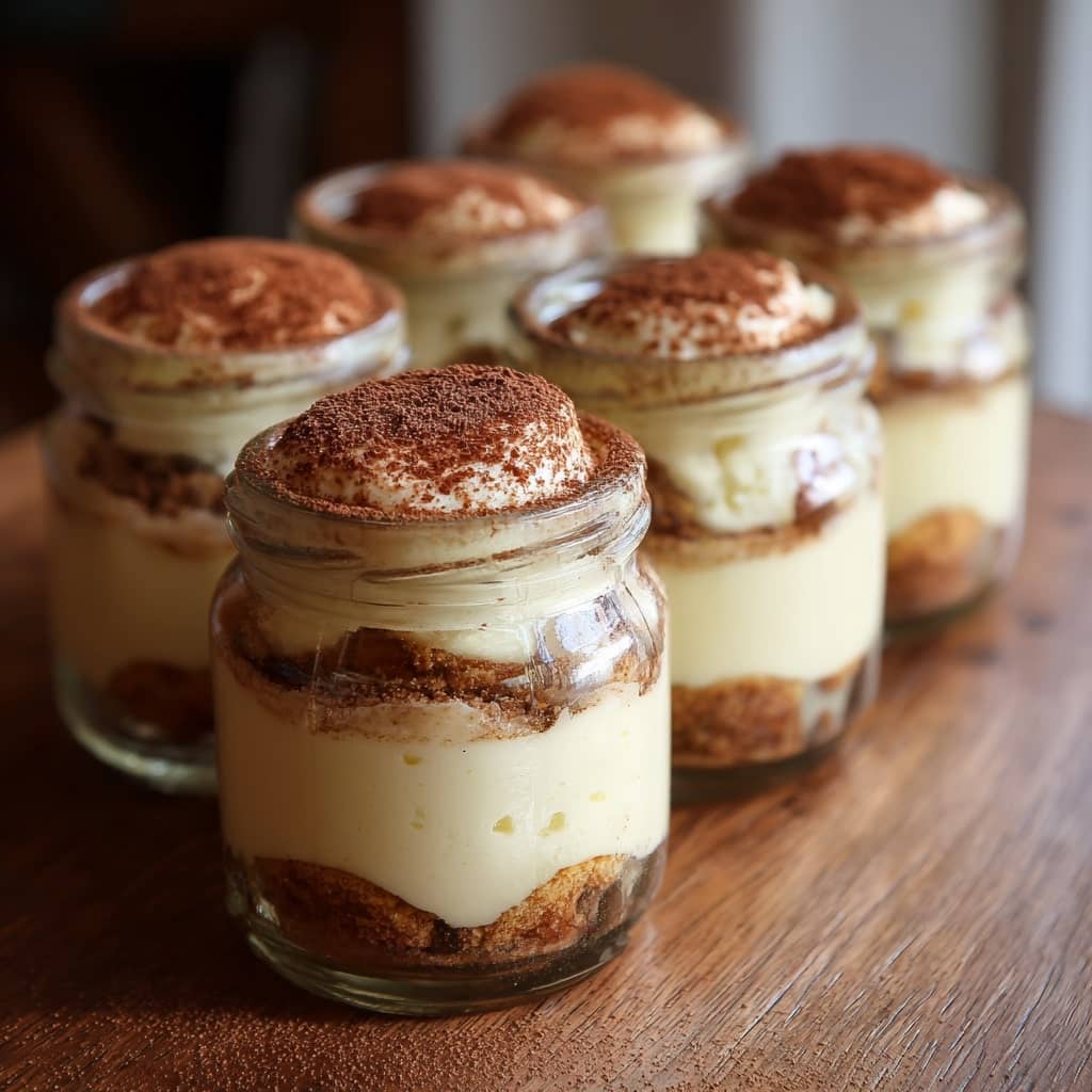 Mini Tiramisu Jars