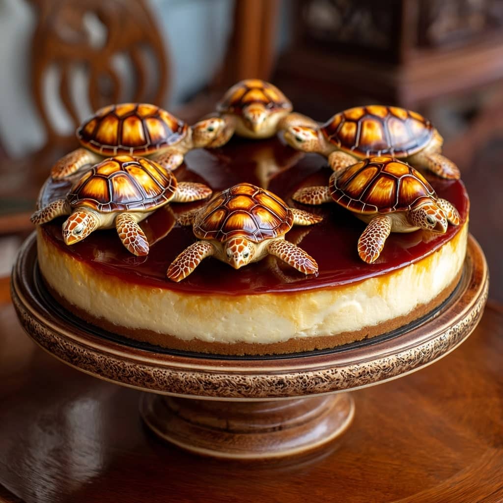 Turtle Cheesecake