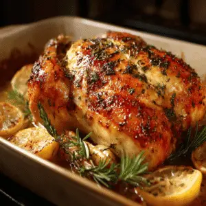 Lemon Herb Roasted Chicken