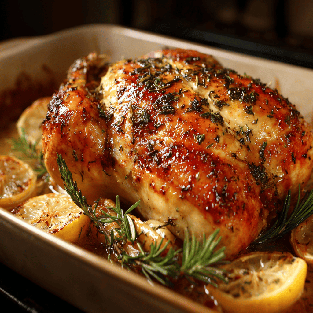 Lemon Herb Roasted Chicken
