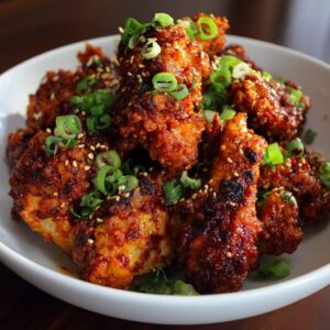 Spicy Korean Fried Chicken