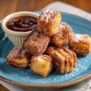 Sweet Air Fryer Churro Bites Recipe