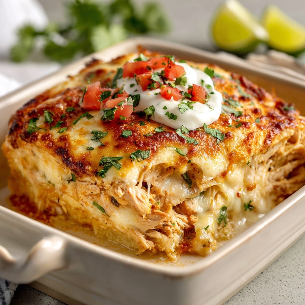 Viral Chicken Tortilla Bake