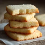 3-Ingredient Shortbread Cookies