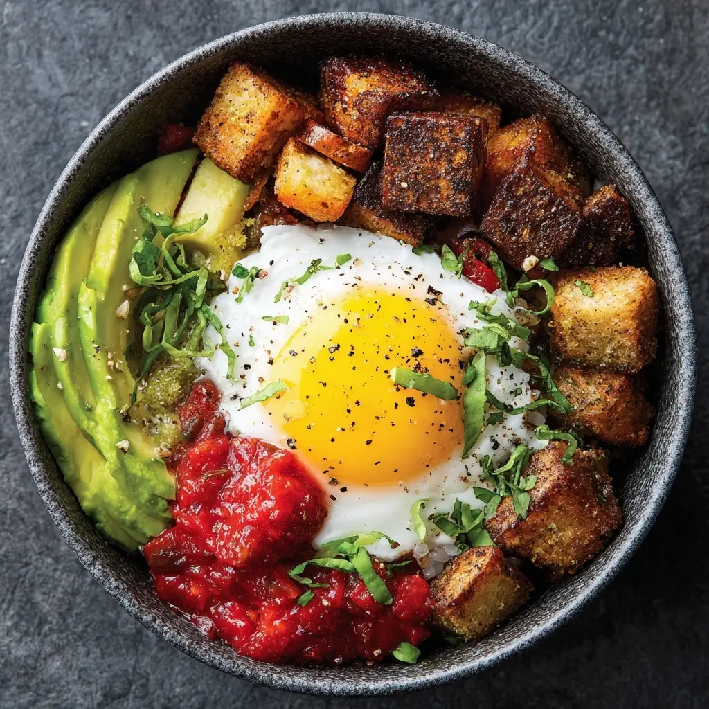 Air-Fryer Breakfast Bowl
