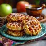 Apple Fritter Waffle Donuts