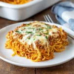 Baked Cream Cheese Spaghetti Casserol