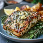 Baked Mahi-Mahi with Garlic-Herb Butter