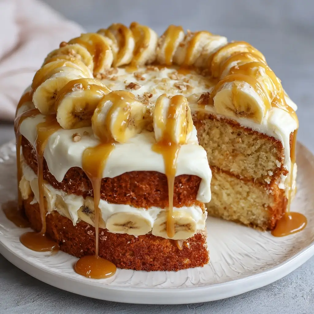 Banana Cream Cake
