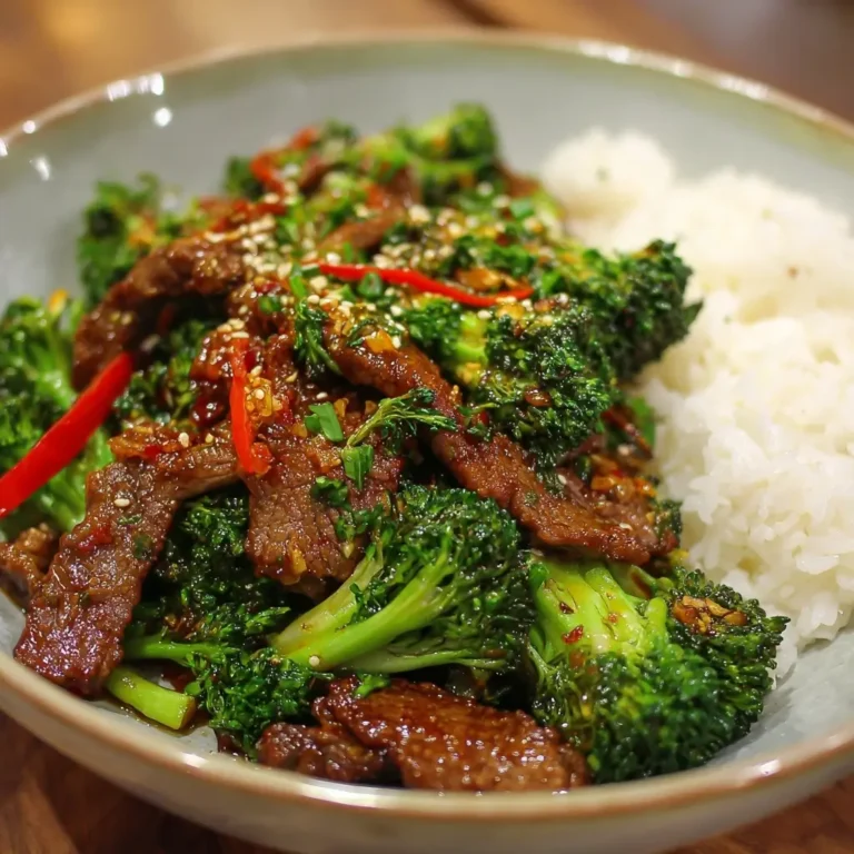 Beef & Broccoli Stir Fry