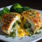 Broccoli Cheese Stuffed Chicken
