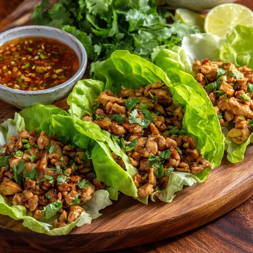Chicken Lettuce Wraps