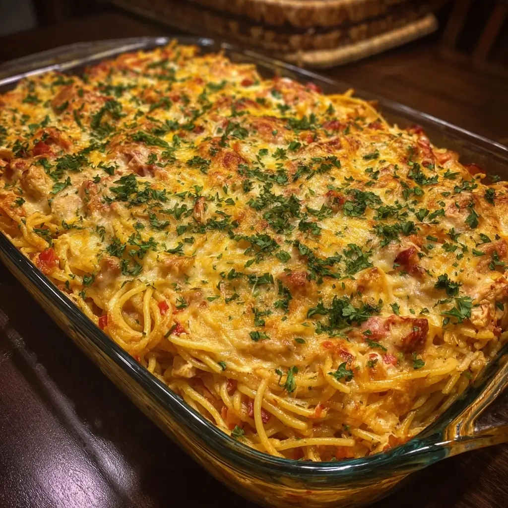 Chicken Spaghetti Casserole