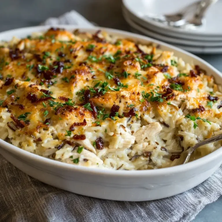 Chicken Wild Rice Casserole Recipe